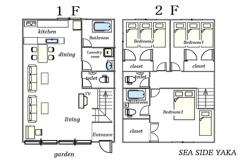 Sea Side Yaka Villa Onna Exterior foto
